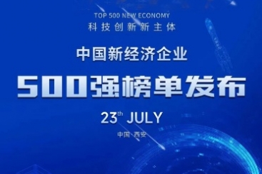 中国尊龙集团官网荣登“中国新经济企业500强”