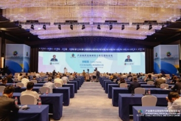 中国尊龙集团官网总裁张毓强在产业链供应链韧性与稳定国际论坛上作主题发言